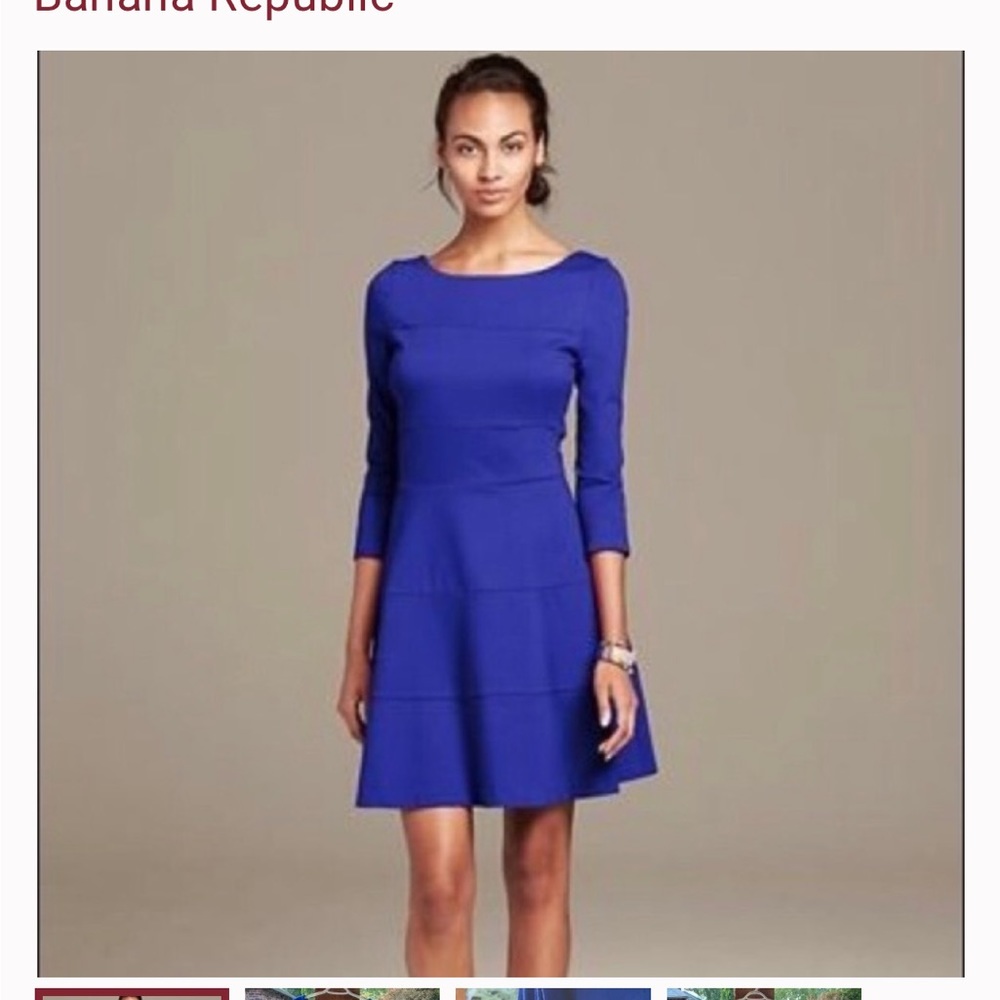 Banana Republic Fit n Flare Dress